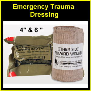 Emergency Trauma Dressing (ETD) Tactical