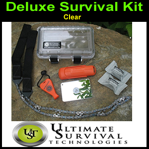 Deluxe Survival Kit, CLEAR,  by UST