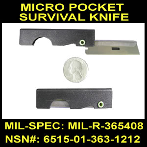 Pocket Micro Survival Knife