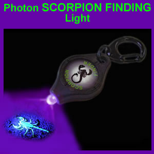 Photon Scorpion Finding LED Light
