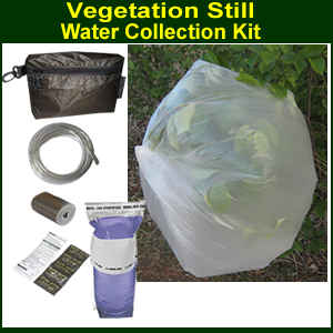 Vegetation Still Kit for Water Collection