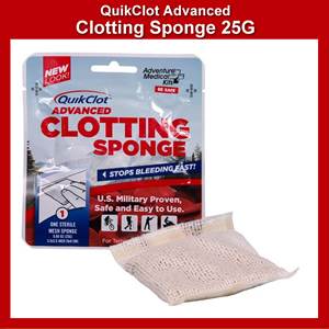 QuikClot Advanced Clotting Sponge 25g (SM5020-0001)