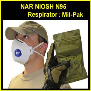 NAR NIOSH N95 Protective Respirator Mask (70-0006)
