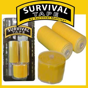 Survival Tape Pak - Rescue Yellow (SMtaperescueyellow)