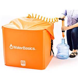 Water Basics 60 Gallon Stroage Kit with Filter (SM67260)
