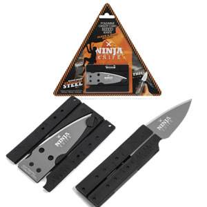 Wallet Ninja Folding Knife - Credit Card Size (SMNINJA401)