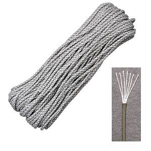 Marbles Outdoors Genuine 550 Parachute Cord 7-Strand - 100 ft- Artic Camo (SMRG1053H)