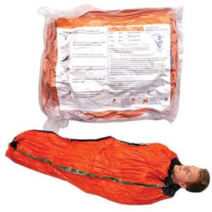 Blizzard Heat Casualty Blanket - Heat Generating - Orange (BH-03-Orange)