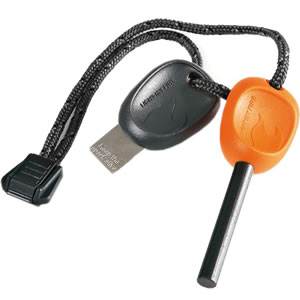 Swedish Firesteel Scout 2.0 with Emergency Whistle - Orange (S-FSSC2 - Orange)