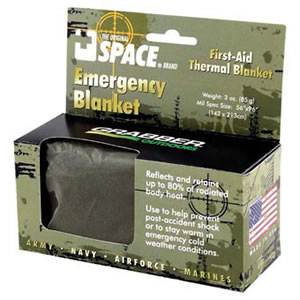 SPACE® Brand Emergency Blanket - Tactical (SM-6666EBMR)