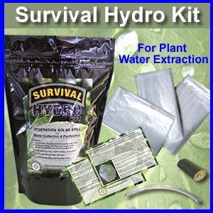 Hydro Kit - Survival Plant Water Extraction Solar Stills (hydro)