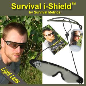 Survival i-Shield (tm) by Survival Metrics - Light Lens (ishieldlight)