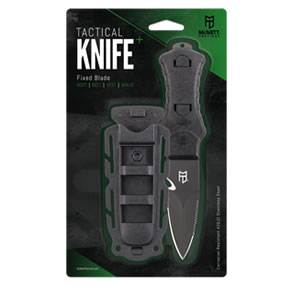 McNett® Fixed Blade Tactical Knife - Black (SM62011)