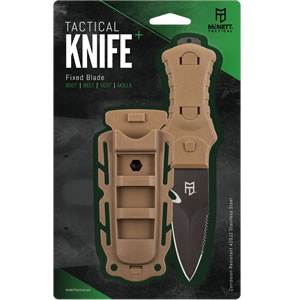 McNett® Fixed Blade Tactical Knife - Coyote (SM62010)