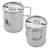 Stainless Steel 25 oz Cup & Lid Set  (SM-PFCUPLID-PF)