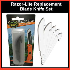 Razor-Lite Replacement Blades 6 Pack (RR-6)