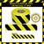 Search & Rescue Tape - 1,000 ft. Roll- Yellow/Black (SMCRL83)