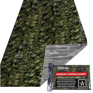 Survival Blanket - Woodland Shrowd - Compact (SM27-000003)