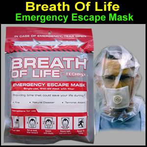 Breath of Life Emergency Escape Mask (BOL001)