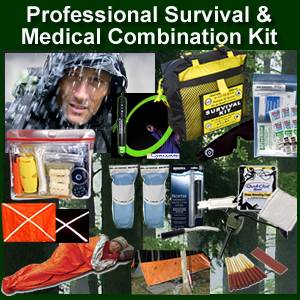 Professional Survival & Medical Combination Kit (prokit)