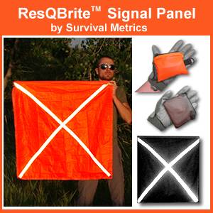 ResQBrite Signal Panel (TM) by Survival Metrics (RESQ-S)
