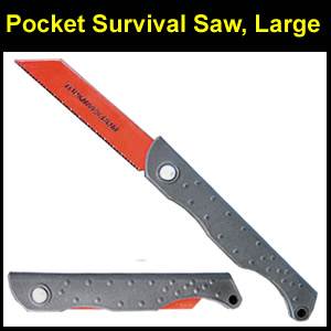 Pocket Survival Saw, Large, 14 TPI (PSSW)