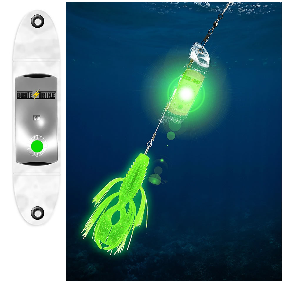 BriteStrike® Line Lights® Fishing Lure Light Green (SMAPALSLLGRN)