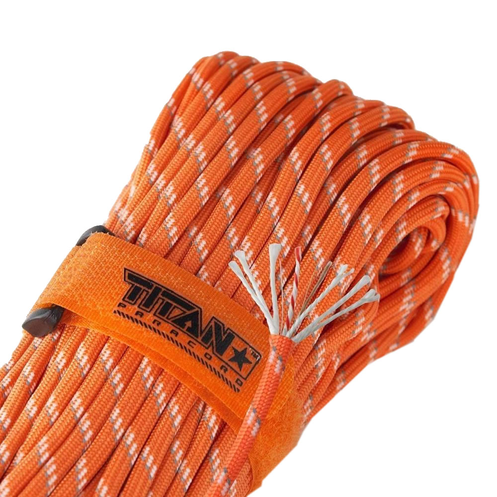 Titan SurvivorCord - 100 Ft - Para/Fish/Snare/Fire (Survivorcord